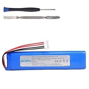 DuraPro 7.4V 5500mAh Battery GSP0931134 for JBL XTREME Xtreme Bluetooth Speaker Batteries