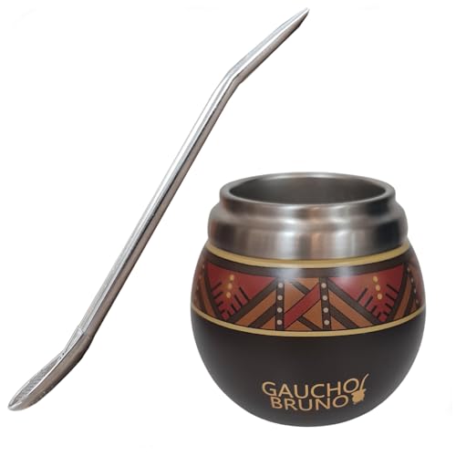 ✅ PULIZIA SENZA PROBLEMI - La nostra tazza da tè Yerba Mate non richiederà molto tempo e sforzi per pulire e mantenere. Facile da lavare a mano
