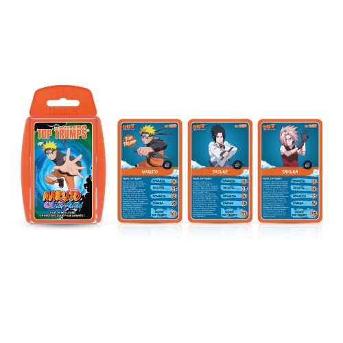 Winning Moves Top Trumps Naruto Shippuden Jeu de Cartes De 2 à 6 Joueurs À Partir de Version Française - vue 5