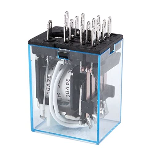 Relé de automatización MY4NJ AC 24V con 14 pines para sistemas de control eléctrico 4