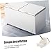 Angoily Freezer Shelf Clips Refrigerator Support Brackets for Organized Storage Tool Installation Fit for Coolers and Cabinets Durable White Design