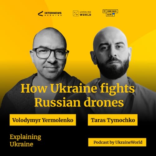 How Ukraine fights Russian drones - with Taras Tymochko Podcast Por  arte de portada
