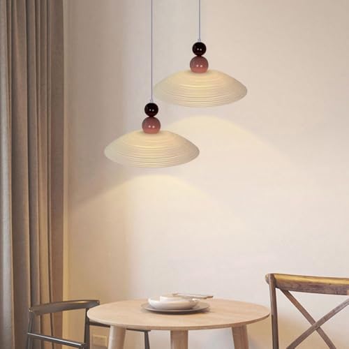Luminaire de Plafond Moderne E27 avec Dôme Verre Suspendu - 4