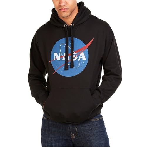 Nasa Mens Circle Hoody Black S