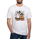CafePress Trick Or Trew Design Men's Classic T Shirt Men's Semi-Fitted Classic T-Shirt White