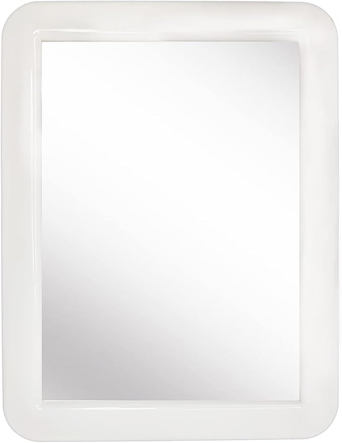 PTY Magnetspiegel 12,7x17,8cm - Für Spind, Kühlschrank & Büro