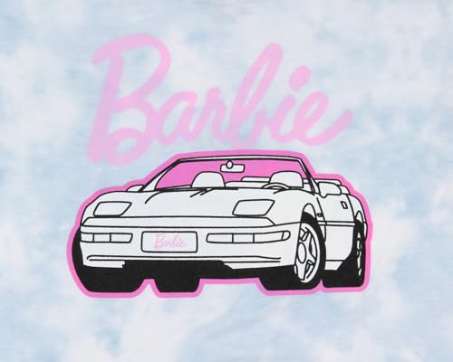 Mattel Girl's Barbie Convertible Tie-Dye Kids Short Sleeve T-Shirt2