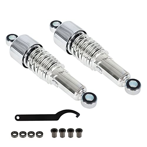 labwork 1Pair 10.5inch 267mm Rear Shocks Replacement for Sportster 883 1200 Sliver