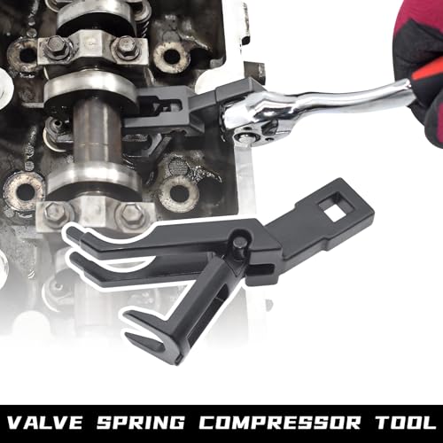 Image of Engine Timing Tool Kit Compatible with Ford 4.6L 5.4L 6.8L 2-Valve and 4-Valve Engine with Valve Spring Compressor Tool, 6 Pcs Camshaft Holding Tool, Crankshaft Camshaft Positioning Tool, 303-557 6477