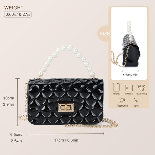Gladdon Mini Quilted Crossbody Bags for Teen Girls Shoulder Purses Chain Strap Handbags Birthday Gift for Girl2