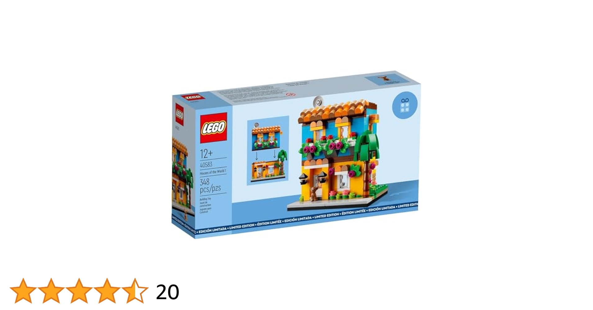 レゴ　世界の家シリーズ 1　40583　【国内正規品】 Amazon.com: Lego: Houses of The World 1 (348 Pieces, 40583