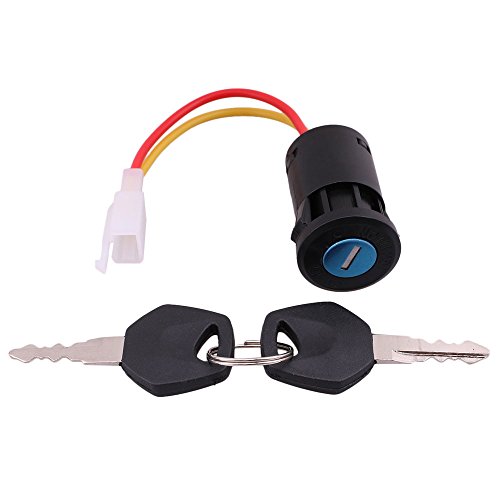 Interruttore a chiave di accensione per auto elettrica a 2 fili per bambini atv per bambini