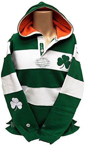 Ireland Rugby Shirt Hoodie, X-Large