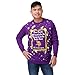 Minnesota Vikings NFL Mens Dear Santa Light Up Sweater - XL