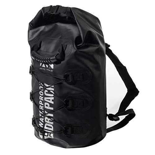Bolsa seca impermeable Franklin Sports Arctic Trails para kayak, camping y senderismo - 30 litros - resistente y ligera miniatura 2
