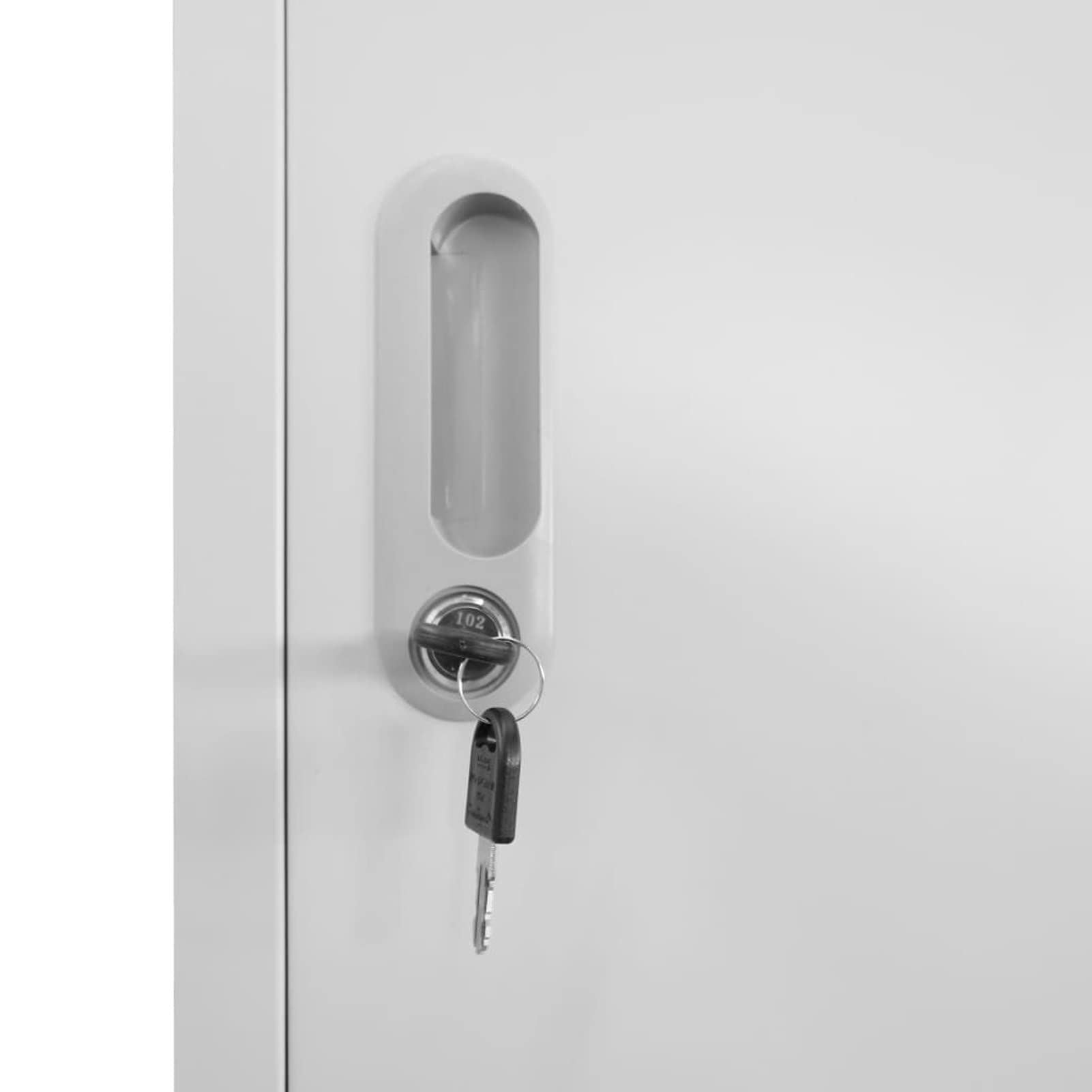 Armario Taquilla Metalico, Armarios de Almacenaje, Taquillas Vestuarios, Taquillas de Acero, con 12 Puerta con Cerradura y 12 Compartimentos, Gris 90x45x180 cm