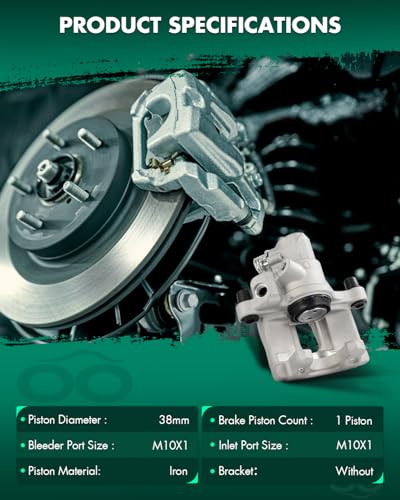 Image of SCITOO - Rear Disc Brake Calipers Assembly w /o Bracket For Ford,For Mazda