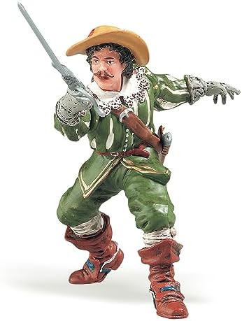 Papo - Realistic D’Artagnan Figure - Ages 3+ - Historical Collection - Creative Play Musketeers - Gift Idea Toy for Girls and Boys image 2