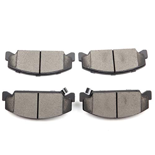 Brake Pads,SCITOO 4pcs Front Disc Brake Pad Set fit 88-94 1995 1996 1997 1998 1999 2000 Honda Civic 1993-1997 Honda Civic del Sol 1988-1991 Honda CRX,Honda Accord