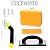 Blulu 11 Pcs Grout Float Sets Include 9.5 x 4 Inch Molded Rubber Grout Float, 6 Grout Sponge, Angled Tile Grout Saw with 3 Blades Replacement, Grout Removal Tool for Masonry Stucco Drywall Concrete
