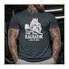 GYMTIER Sons of Odin - Training for Ragnarok Vikings - Men's Gym T-Shirt Bodybuilding Training Workout Lifting Top Clothing, Grey, 4XL #2