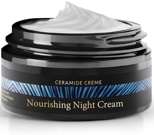Satin Naturel Crema de Noche con Ceramidas Hidratante para Mujere...