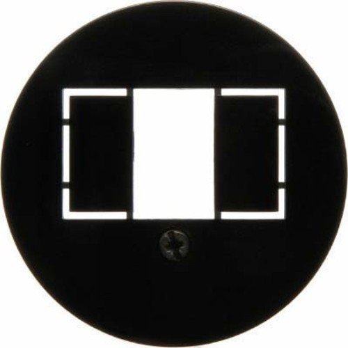 Preisvergleich Produktbild Hager Zentralplatte TAE / P / WE Marron oscuro