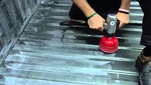 A Liner Abrasive 180 Grit Nylon Bristle Cup Brush - 4 Inch - Safe for Use