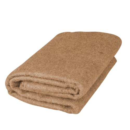 Windhager Tessuto non tessuto di iuta per vasi, tessuto non tessuto, permeabile all'acqua e traspirante, sostenibile, 300 g/m², 1 x 1 m