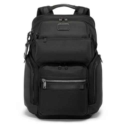 TUMI - Alpha Bravo Nomadic Backpack - Men's Durable Carry On Bag - 18.8' X 15.0' X 9.0' - Fits up to 15' Laptop - Black