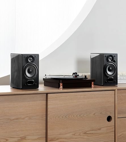 Image of Edifier R1380DB Active Bluetooth Bookshelf Speakers, 42W RMS, Black