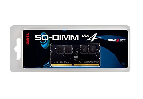Geil GS48GB2133C15SC 8GB DDR4 2133MHz módulo de - Memoria (8 GB, 1 x 8 GB, DDR4, 2133 MHz, 260-pin SO-DIMM, Negro)