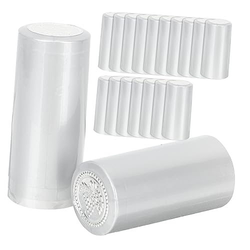 Mikinona Shrink Capsules Wine Bottles 200pcs Wine Bottle Heat Shrink Capsule Pvc Sealing Film for Wine Bottles