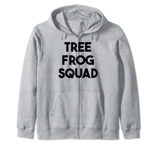 Tree Frog Squad – Arbre grenouille amoureux drôle Sweat à Capuche