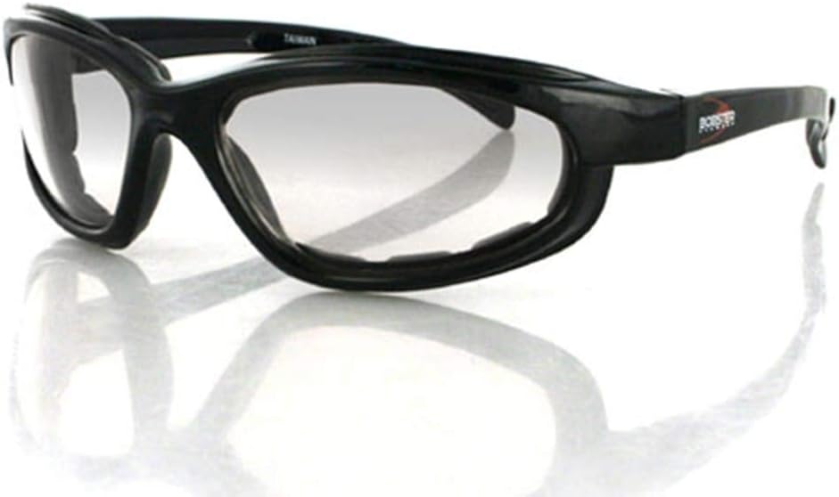 Fat Boy ®, Gloss Black Frame, Clear Photochromic Lens