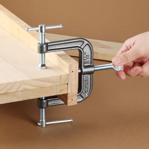 Olympia Tools 2-Inch Spring Metal Clamp – With PVC Rubber Tips For Woodworking, Home, And Shop Projects - View #8