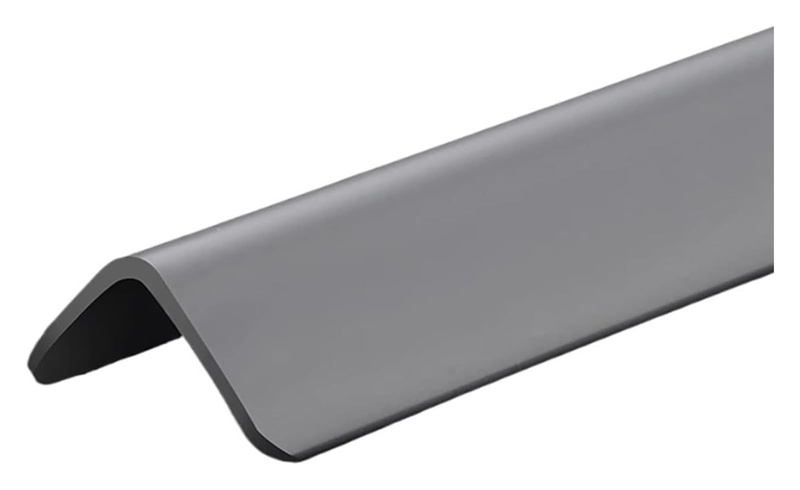 Zabezpieczenia narożników przed dziećmi, Narożniki ścienne z PVC, samoprzylepne listwy narożne, szerokość 3,6 cm(Gray,Length 1.5m(59.06in))