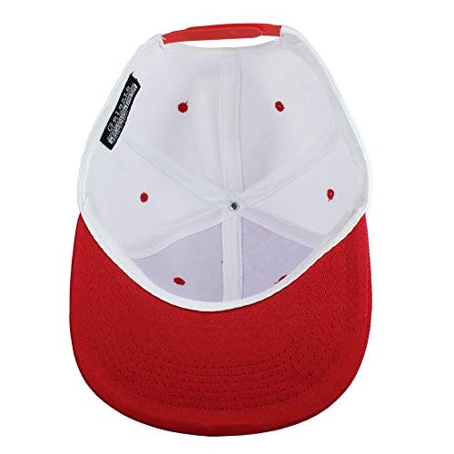 Image of Gelante Plain Blank Flat Brim Adjustable Snapback Baseball Caps Wholesale LOT 12 Pack