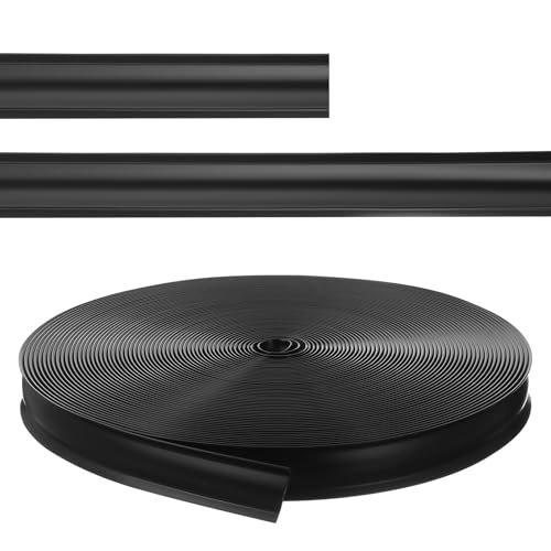 Tira de moldura exterior para RV negra | Accesorio de techo protector para autocaravana