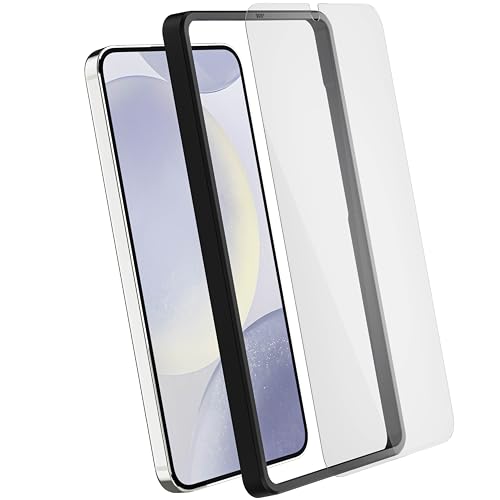 Image of Ghostek Screen Protector for Galaxy S24 Plus, Full Coverage Tempered Glass Film, 9H Hardness, Easy Installation, HD Clear Glass Protector Designed for 2024 Samsung S24 Plus (6.7-Inch, Clear)