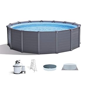Intex 156ft x 49in Above Ground Swimming Pool Set wSand Filter Pump Ladder