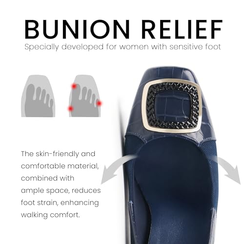 Women Dress Pumps Orthotic Heels Orthopedic Bunion Shoes3