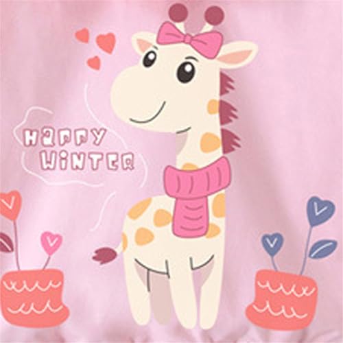 Kids Girls Waterproof Windbreakers Jacket Long Sleeve Full Zip Up Rainproof Hoodie Boys Cute Print Hooded Coat2