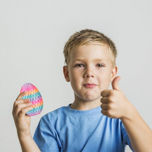 Surprise Dragon Egg with Dragon Inside, Gifts for Kids and Adults 3D Printed Fidget Toy, Ideal for Christmas Easter - Image 4