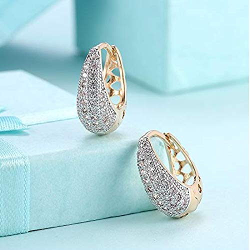American Diamond Drop Earrings (Style 1)