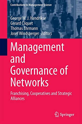 Buy Management and Governance of Networks — BookShops.in
