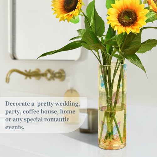 Vase en plastique aquarelle : déco fleurie sans risque de casse