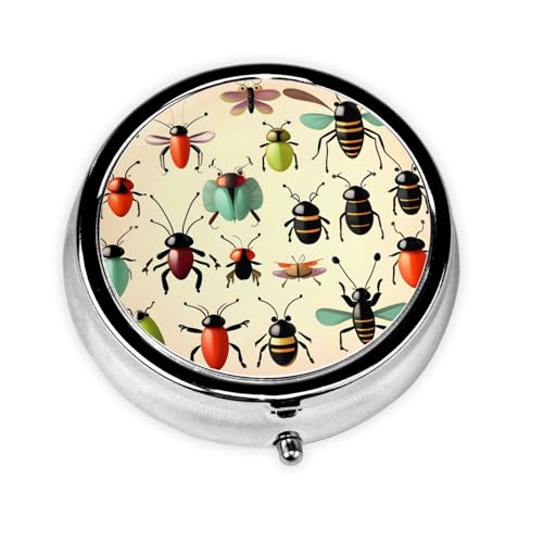 WBQLSL Insekten Medizinbox Tablettenspender
