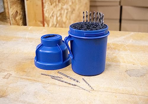 Image of Century Drill & Tool 28406 Empty Drill Bit Index, Holds 29 Bits