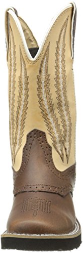 Roper Round Toe Saddle Vamp Western Boot (Toddler/Little Kid)2